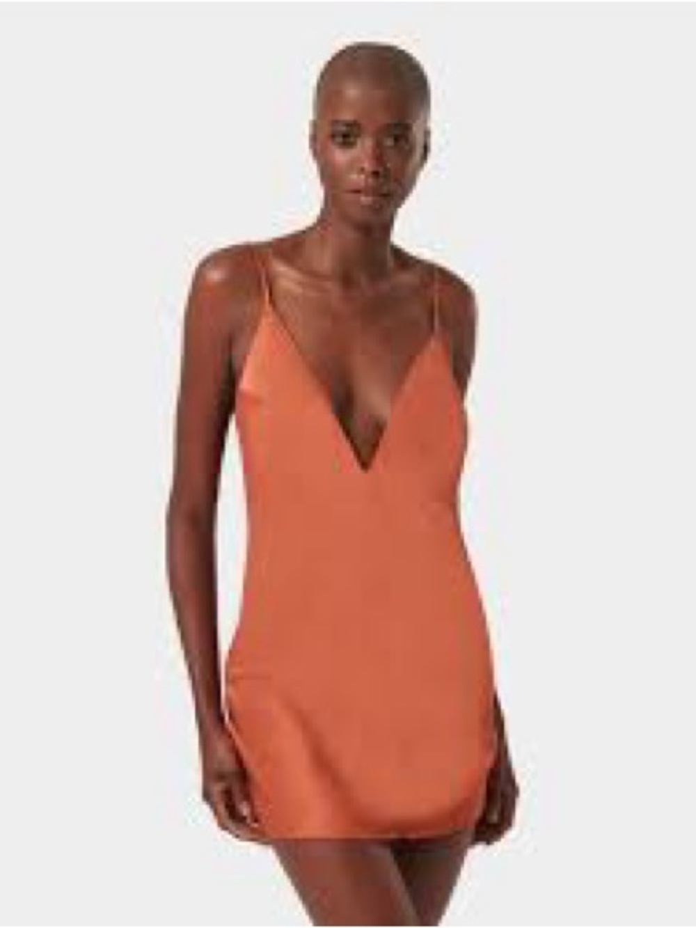 Bluebella Clea Luxury Satin Chemise Baked Clay
Brown / XXS